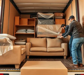 خدمات نجمة الخليج في نقل العفش والأثاث – الجودة اللي تثق فيها