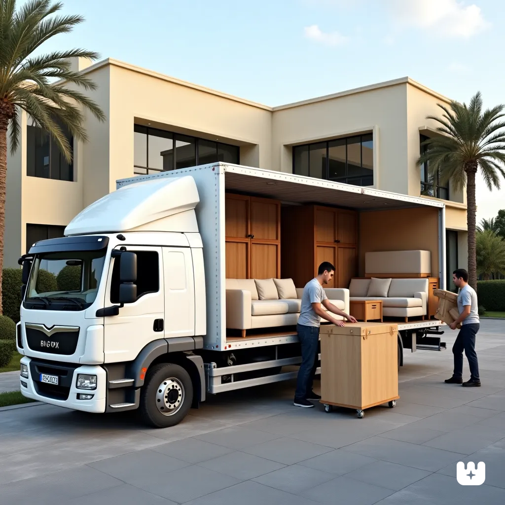 نقل العفش داخل وخارج المدن مع نجمة الخليج – راحة تامة بلا قلق