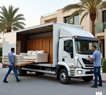 خدمات تخزين الأثاث الآمن في مستودعات نجمة الخليج المجهزة