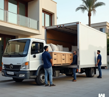خدمات نجمة الخليج لنقل العفش والأثاث – حلول متكاملة من الباب للباب